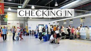 The BASICS of Checking In  Frankfurt Hahn Airport  Ryanair Video 1 of 2 [upl. by Tanah738]