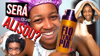 PROGRESSIVA FIO TERAPIA EM CABELO CRESPO [upl. by Ayetal]