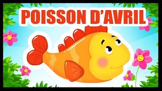 Poisson dAvril  La comptine pour nos bébés  Titounis [upl. by Nolava]