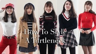 How To Style A Turtleneck  Carolina Pinglo [upl. by Alfeus871]