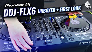 Pioneer DDJFLX6  Breaks the Mould  Unboxing amp Merge FX  Scratch Quick Feature Overview [upl. by Drawe]