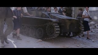 Warsaw 44  German B4 Demolition Tank Explosion [upl. by Arreis]