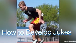 How To Develop Juke Moves  Learn Football Speed And Agility Drills – PLAYMAKER NETWORK [upl. by Starbuck]