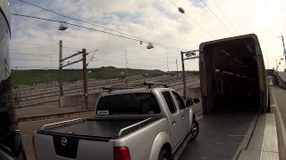 Taking a caravan through the Channel Tunnel with Eurotunnel [upl. by Ajoop]