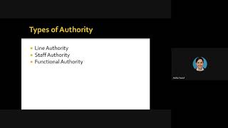 Authority Types of Authority Accountability [upl. by Karlie429]