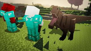 Surviving Dinosaurs in Minecraft [upl. by Yodlem555]