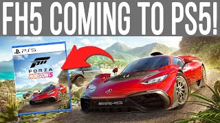 Forza Horizon 5 is OFFICIALLY coming to PLAYSTATION 5 [upl. by Ettesel85]