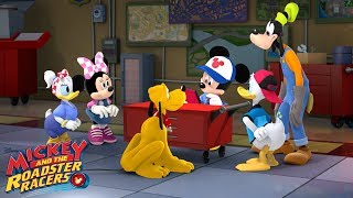 Mickeys Garage 🚗  Music Video  Mickey and the Roadster Racers  disneyjr [upl. by Fitts]