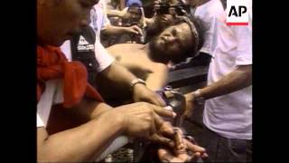 Philippines  Good Friday Flagellation [upl. by Auqenwahs456]