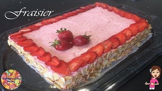 ♡ GATEAU DANNIVERSAIRE FRAISIER SANS GLUTEN ULTRA FACILE ♡ Pâtissez avec MaRy ♡ [upl. by Dnomrej]