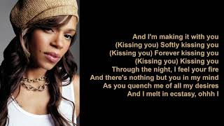 Kissing You by Faith Evans Lyrics [upl. by Kassity]