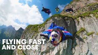 Wingsuit Flying Formation in quotThe Crackquot  Miles Above 30 [upl. by Mohun]