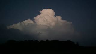 Thunderstorm LIGHTNING footage from Cumulonimbus Cloud in Kalamazoo Michigan [upl. by Leschen]