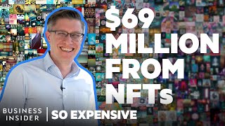 Beeple Explains The Absurdity Of NFTs  So Expensive [upl. by Haroldson]