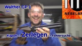 Walther CP1 Zerlegen Teil 1 [upl. by Lilybel]