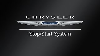 StopStart System  How To  2020 Chrysler Pacifica [upl. by Engel130]