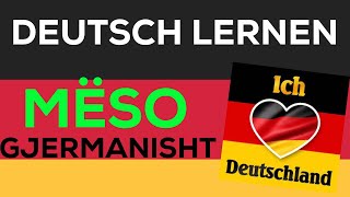 Mëso Gjermanisht A1 A2 B1 I Lerne Deutsch I Learn German with dialogs [upl. by Casmey]