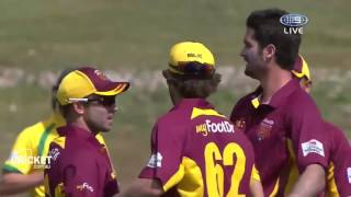 Extended highlights QLD v CA XI [upl. by Rosenzweig]