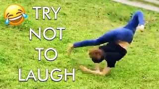 Try Not to Laugh Challenge Funny Fails 😂 [upl. by Irrek155]