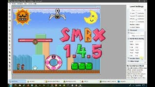 Super Mario Bros X SMBX 145 Level Editor Showcase [upl. by Humfried]