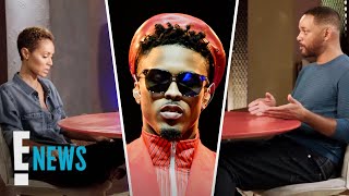 August Alsina Reacts To Jada Calling Their Romance an quotEntanglementquot  E News [upl. by Eerised]