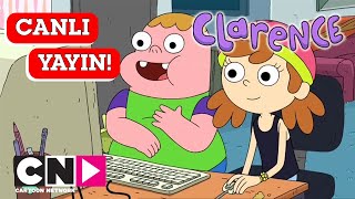 🔴 CANLI 🔴 CLARENCE  2 Saatlik Maraton  Cartoon Network Türkiye [upl. by Uhp380]