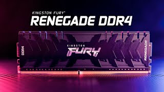 DDR4 memory with speeds of up to 5333MHz – Kingston FURY Renegade [upl. by Nafets518]