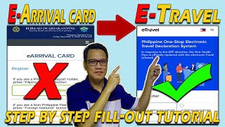 🔴ETRAVEL REGISTRATION ONLINE STEP BY STEP TUTORIAL [upl. by Chev]