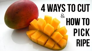 4 BEST WAYS TO CUT MANGO FAST [upl. by Copland]