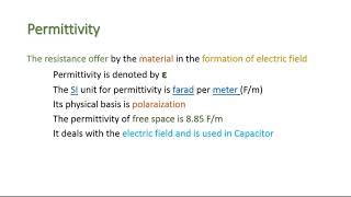 Difference between permittivity and permeability [upl. by Kyl509]