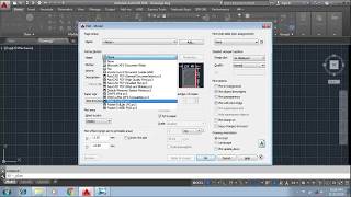 How to convert autocad file into PdfPlottingprinting [upl. by Alahs]