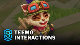 Teemo Special Interactions [upl. by Aivlys]