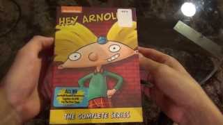 Hey Arnold The Complete Series 16Disc DVD Set Unboxing and Comparison to Individual Releases [upl. by Megan]