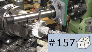 cutting helical gears [upl. by Mariska]