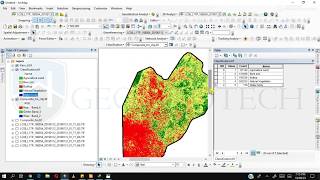 How To Make a Landuse and Landcover Map in ArcGIS [upl. by Ahsiken]