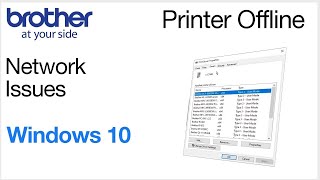 Fix Brother printer offline 3 methods [upl. by Terhune]