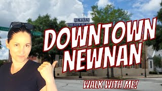 Living in Newnan GA Check out Downtown Newnan GA [upl. by Fenelia]