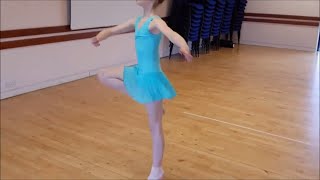 GRADE 4  DANCE D Ballet Turns RAD [upl. by Ikeda]