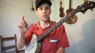 Two Finger Banjo Traditional Techniques [upl. by Sisi]