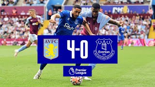 PREMIER LEAGUE HIGHLIGHTS ASTON VILLA 40 EVERTON [upl. by Spalla]