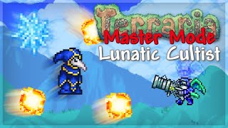 How To Defeat Lunatic Cultist In Terraria Master Mode [upl. by Vanthe]