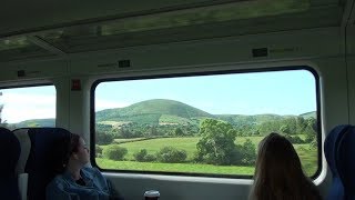 Scenic Train Rides Across Irish Countryside on Irish Rail [upl. by Bannon]