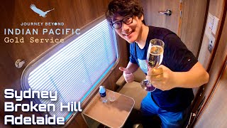 The INDIAN PACIFIC 2021 Australias most luxurious train  Sydney to Adelaide Full Review [upl. by Naginarb]