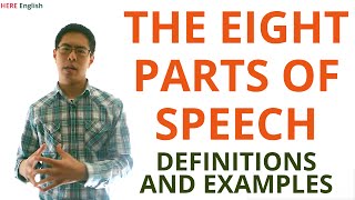 Parts of Speech Grammar Lesson  Noun Verb Pronoun Adjective Adverb Conjunction and More [upl. by Nadoj]