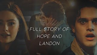 The Full Story of HopeampLandon  Legacies S1S2 [upl. by Ahsiened100]