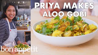 Priya Makes Roasted Aloo Gobi  From the Test Kitchen  Bon Appétit [upl. by Blank]