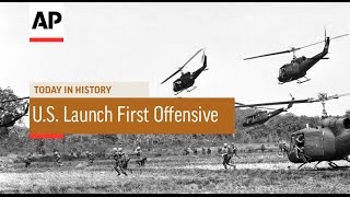 Vietnam US Forces Launch First Major Offensive  1965  Today in History  28 June 16 [upl. by Lattonia]