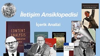 İçerik Analizi Content Analysis [upl. by Gaskin]