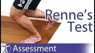 Rennes Test  Iliotibial Band Friction Syndrome ITBS [upl. by Ronica]