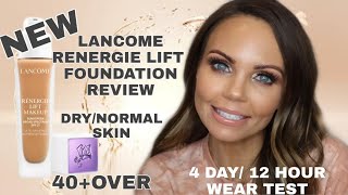 LANCOME RENERGIE LIFT FOUNDATION REVIEW [upl. by Toille]